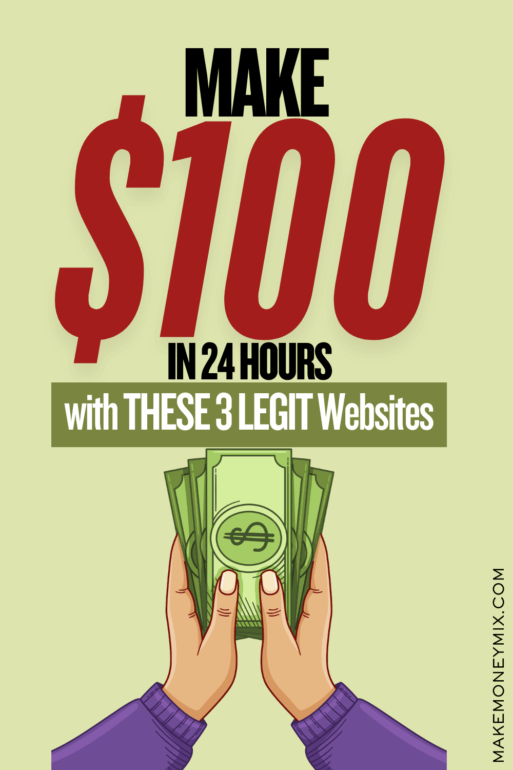 Make $100 in 24 Hours with these 3 websites