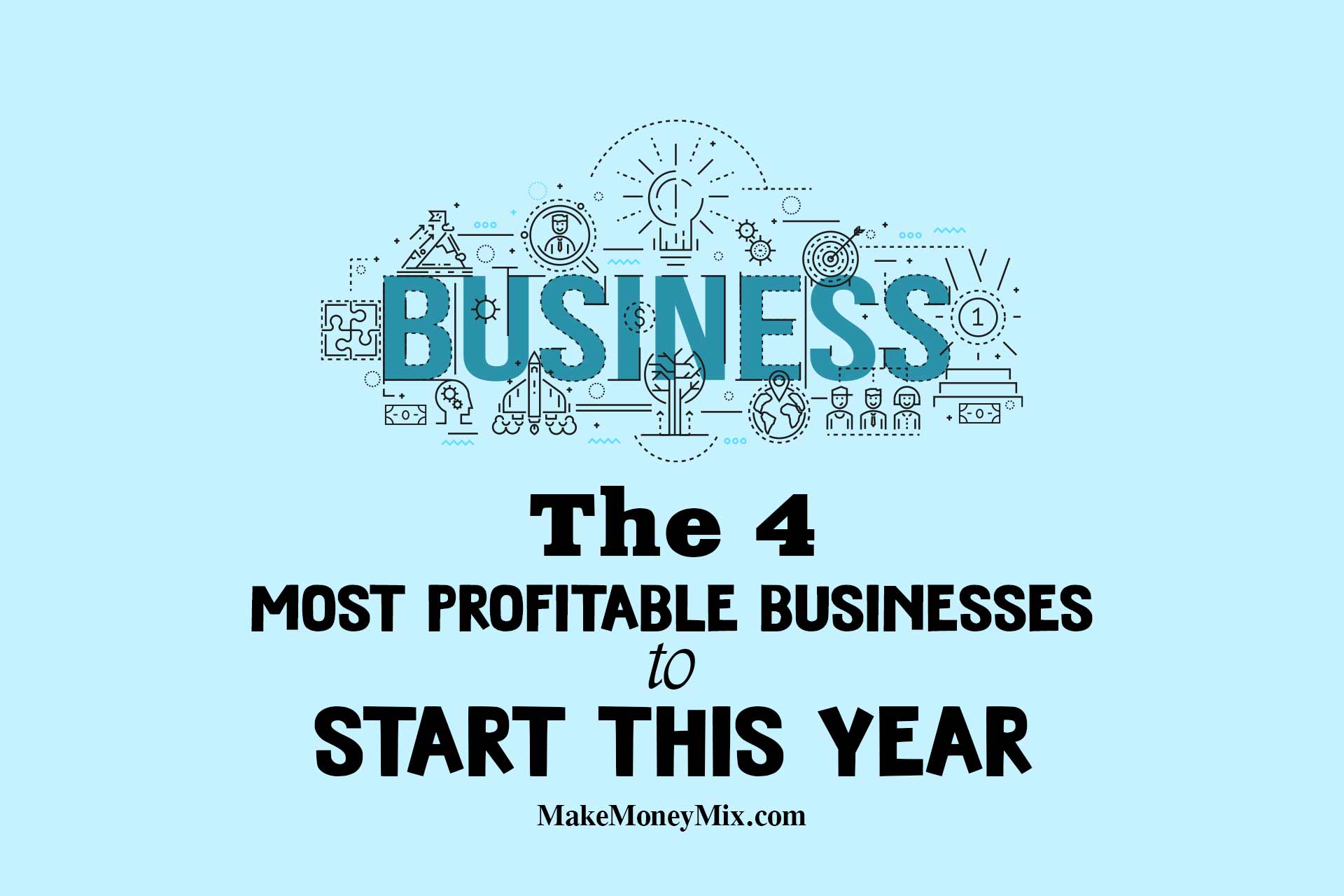 The 4 Most Profitable Businesses to Start This Year