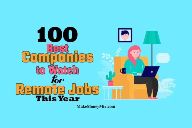 100 Best Companies to Watch for Remote Jobs This Year