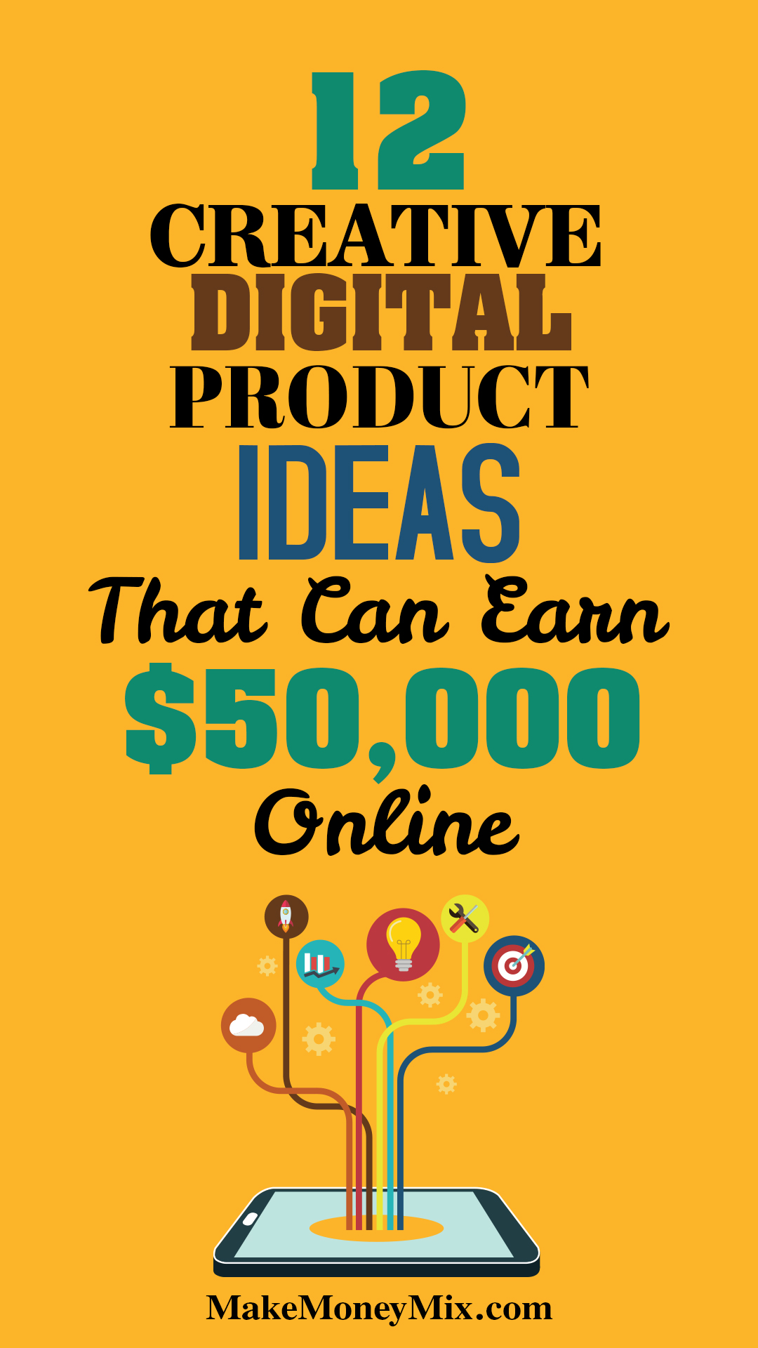 12 Creative Digital Product Ideas That Can Earn $50,000 Online