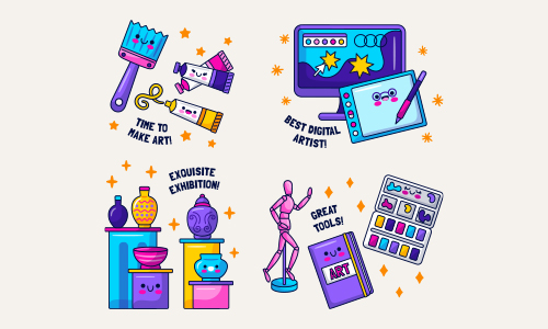 Maximalist Art Bundles