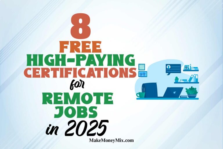 8 FREE High Paying Certifications For Remote Jobs in 2025