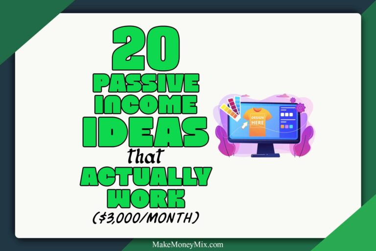 10 Passive Income Ideas That Actually Work ($3,000/Month)